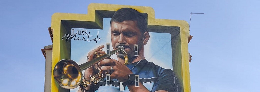 Inauguração do Mural de Homenagem a Luís Martelo | Artista VILE