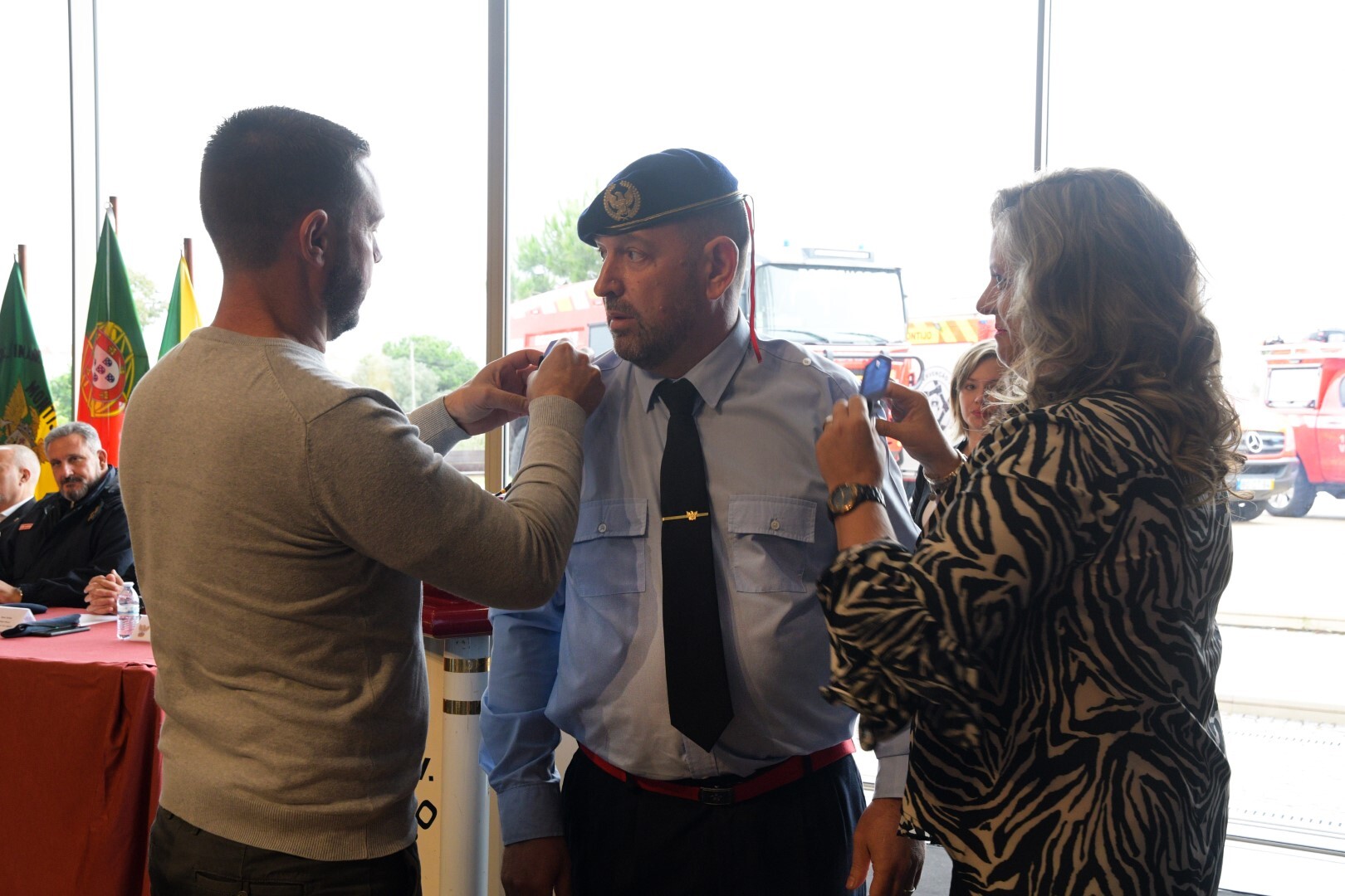 Comandante Luis Silva toma posse na Casa da Música 
