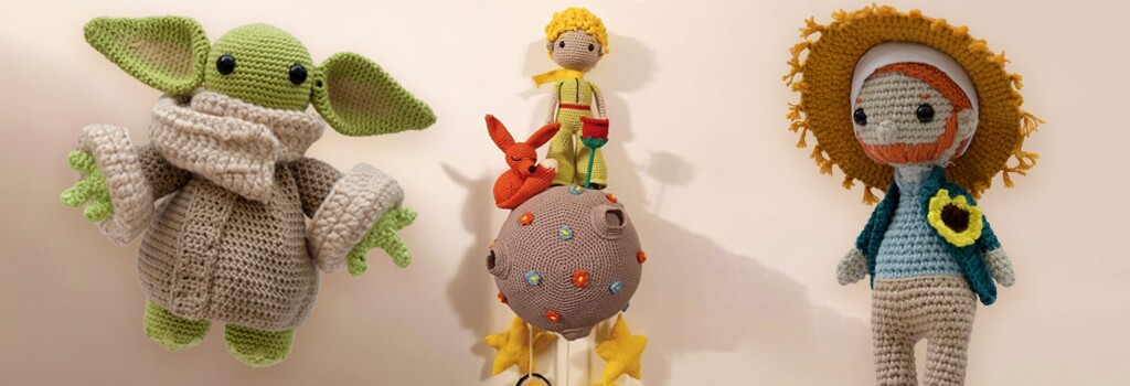 “Uma noite mágica” | Exposição de Amigurumi 