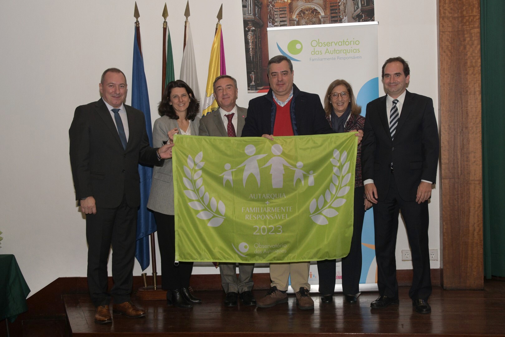 Montijo distinguida como Autarquia Familiarmente + pelo 13.º ano consecutivo