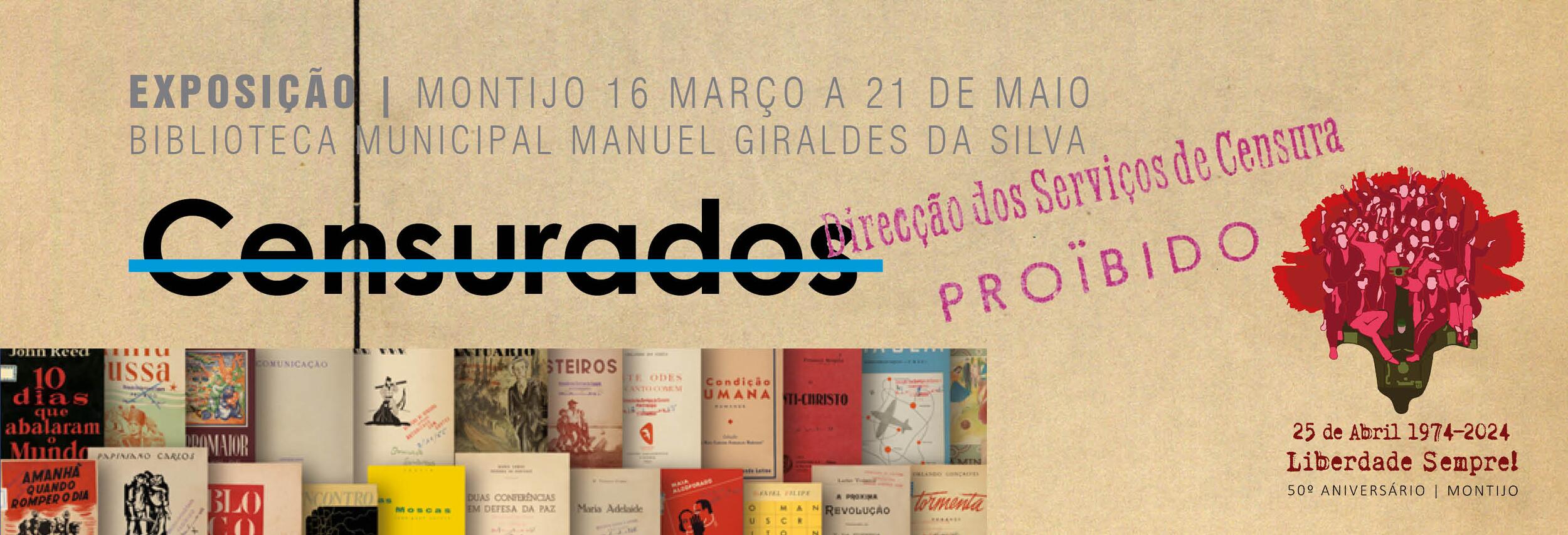 “Censurados” em exposição na Biblioteca Municipal