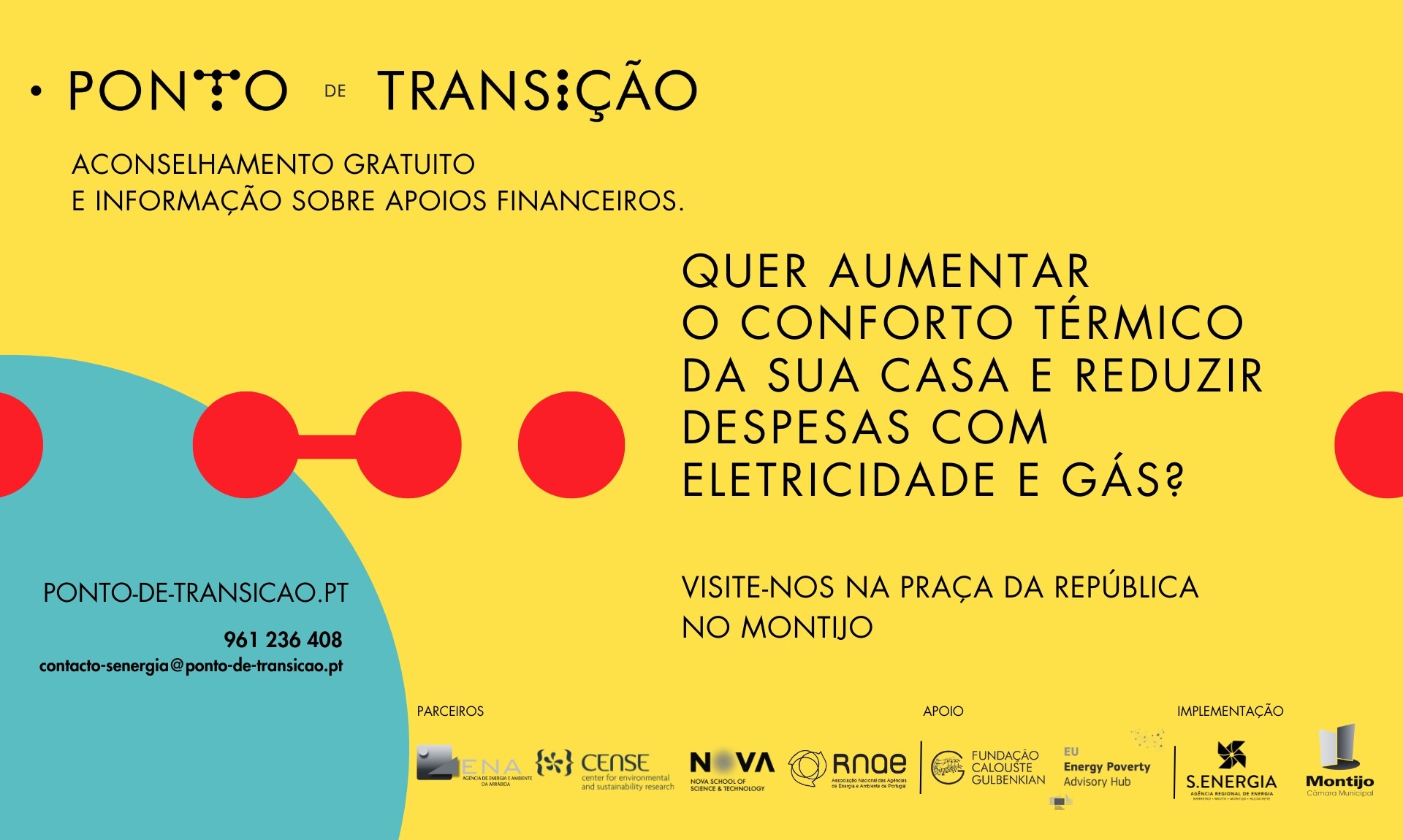 Ponto de Transição + Próximo no Montijo até 25 de maio