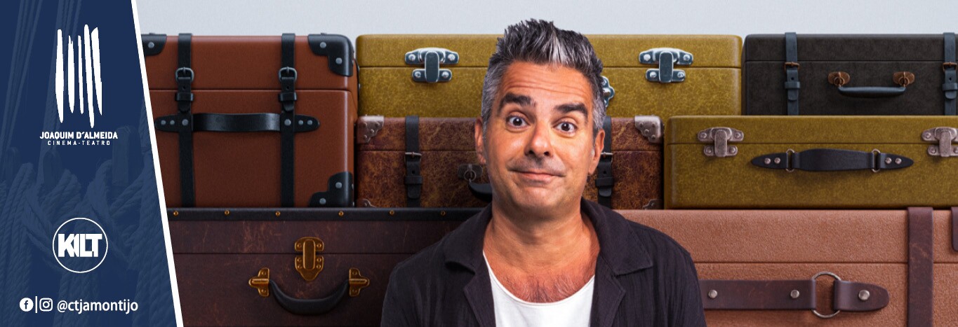 Cineteatro recebe espetáculo de stand-up comedy com JEL