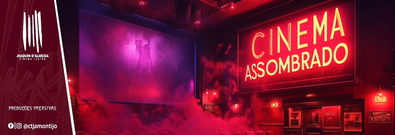 Cinema Assombrado na noite de Halloween