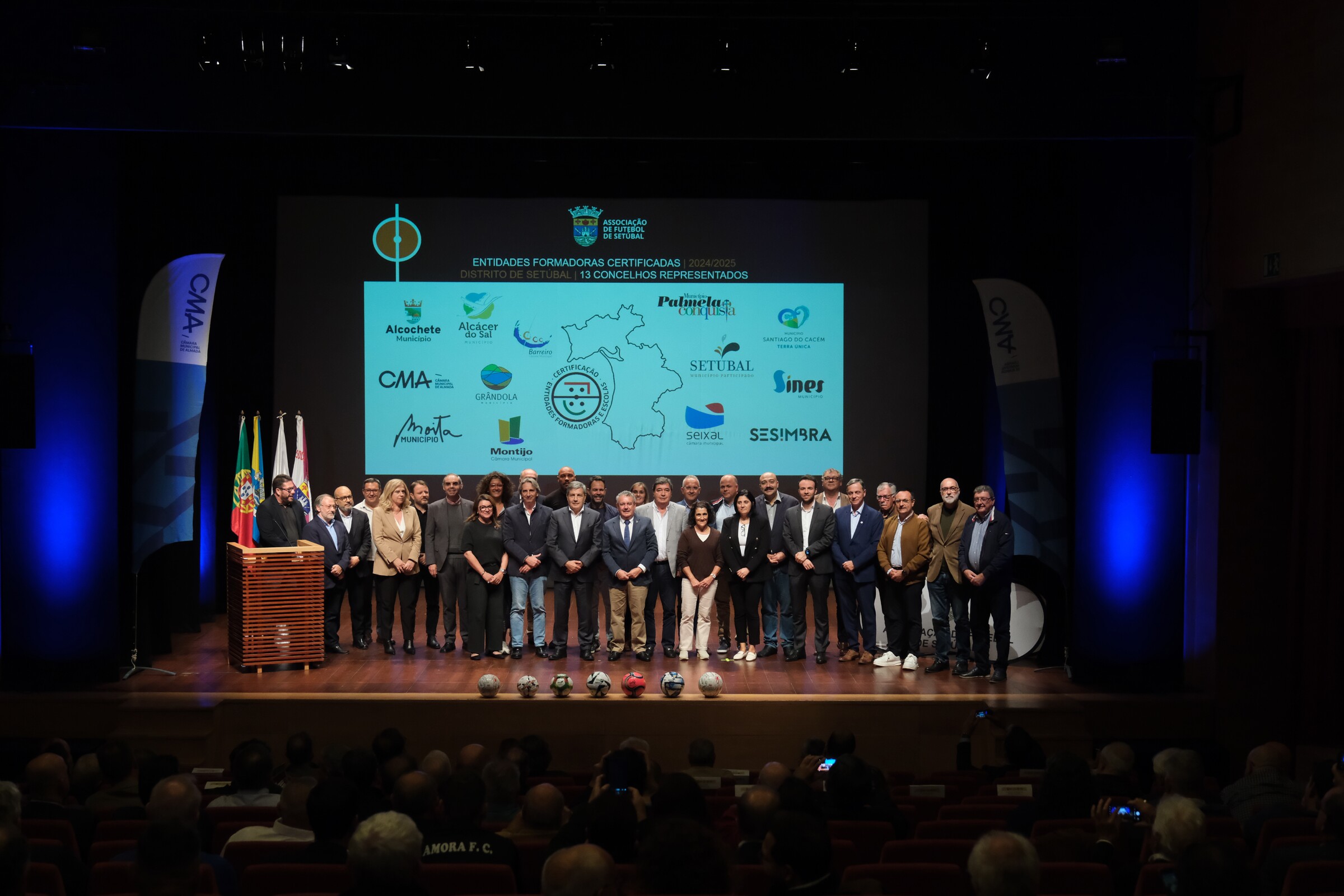 Entidades desportivas do Montijo reconhecidas com distinção de Entidades Formadoras Certificadas