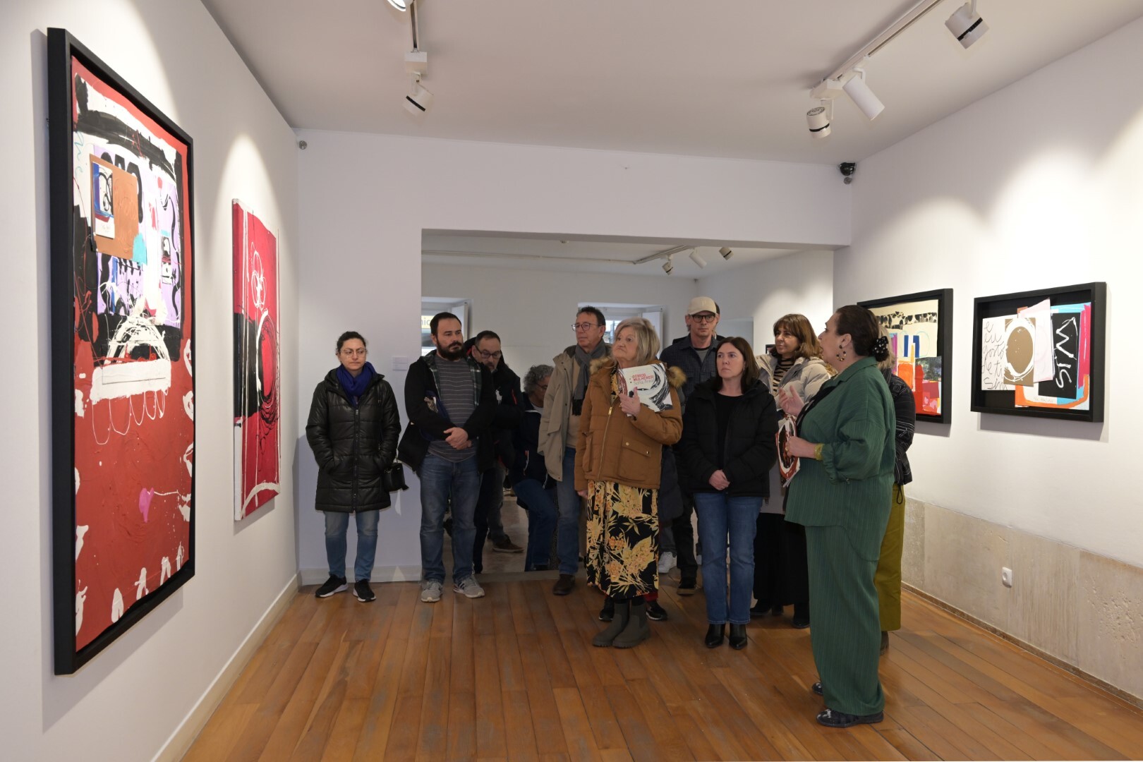 Inauguração de mostra de Sofia Areal no Dia Internacional das Mulheres no Montijo