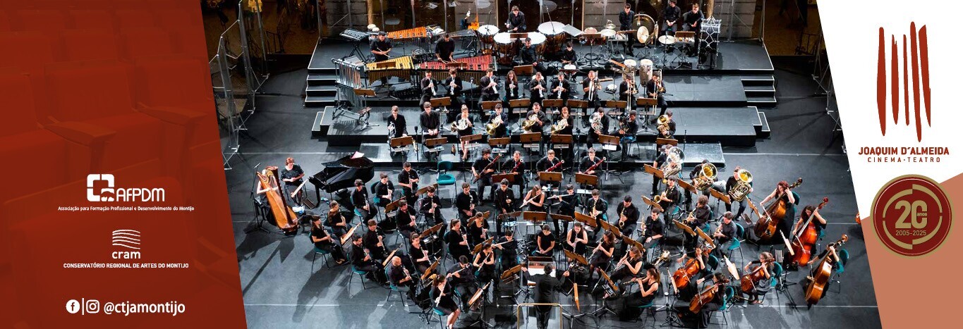 Do Classicismo ao Romantismo Tardio com a Orquestra de Sopros do CRAM