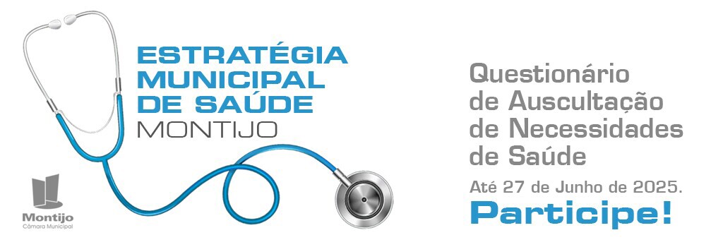 Participe na Construção da Estratégia Municipal de Saúde do Montijo