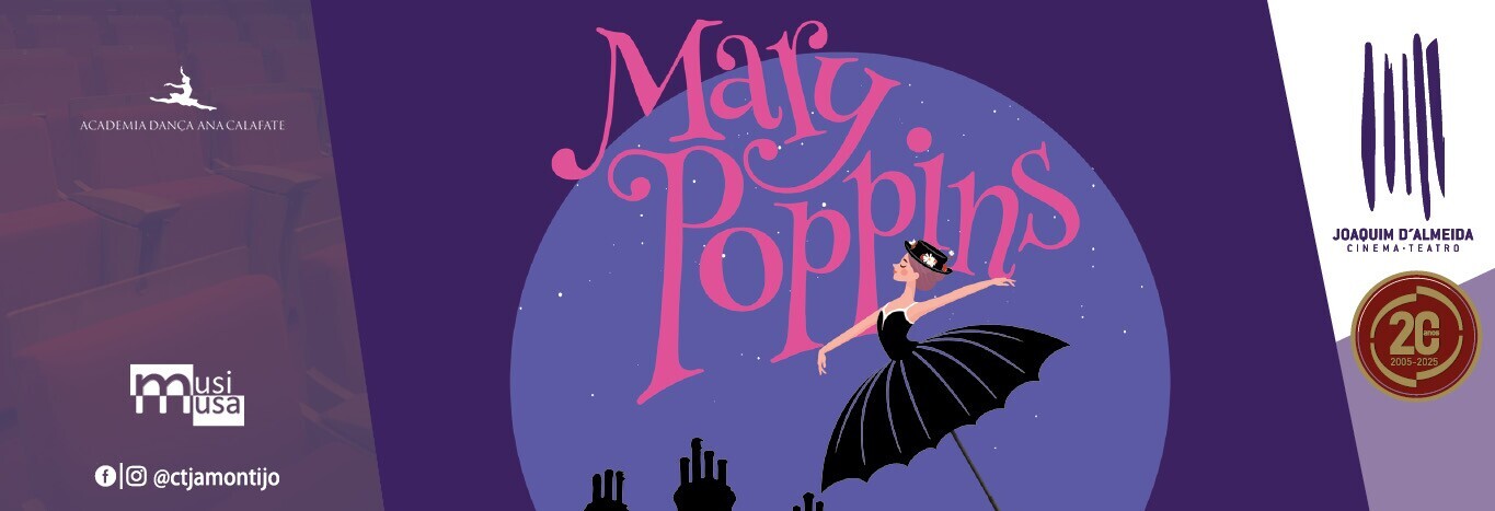 Mary Poppins em bailado no Cinema-Teatro Joaquim d’Almeida