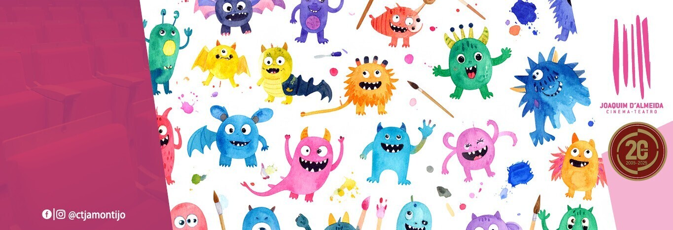 Monstros e Monstrinhos: Oficina Criativa de Halloween para Famílias