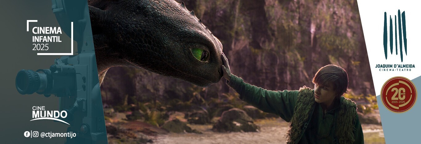 Sessão infantil no CTJA com o filme Como Treinares o Teu Dragão