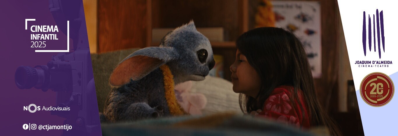 Sessão Infantil com o Filme “Lilo & Stitch (2025)” no Cinema-Teatro Joaquim d’Almeida