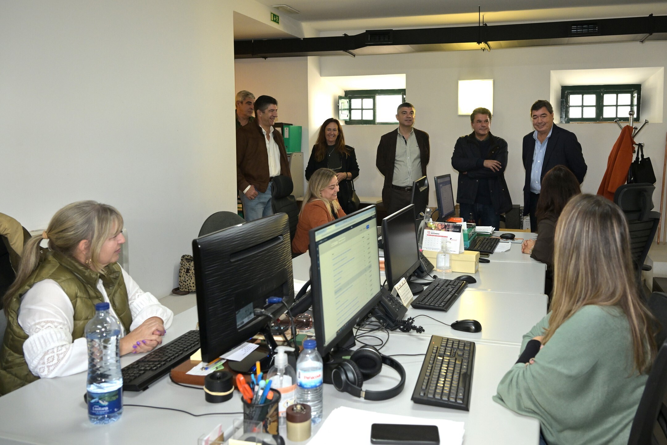 Presidente visita serviços e edifícios municipais