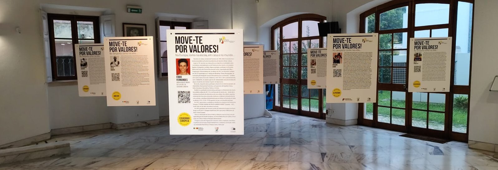 Exposição “Move-te por Valores” na Biblioteca Manuel Giraldes da Silva