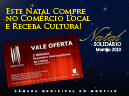 Este Natal compre no comércio local e receba cultura!