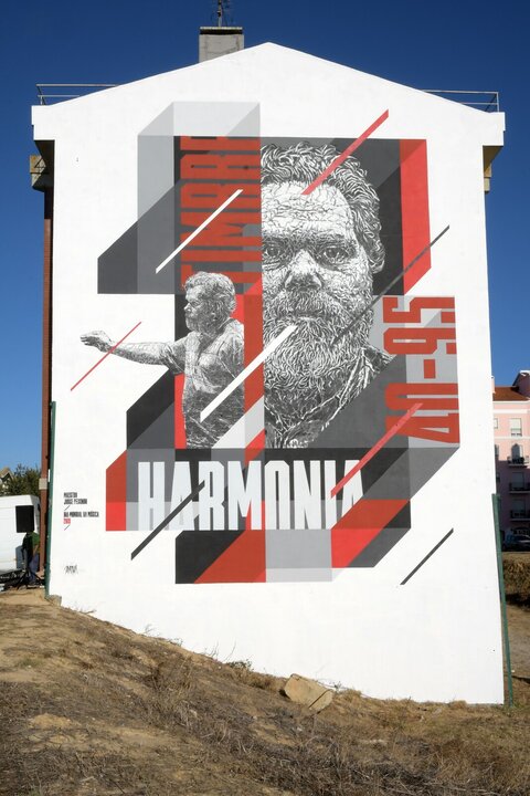 Mural "Maestro Jorge Peixinho" // João Samina