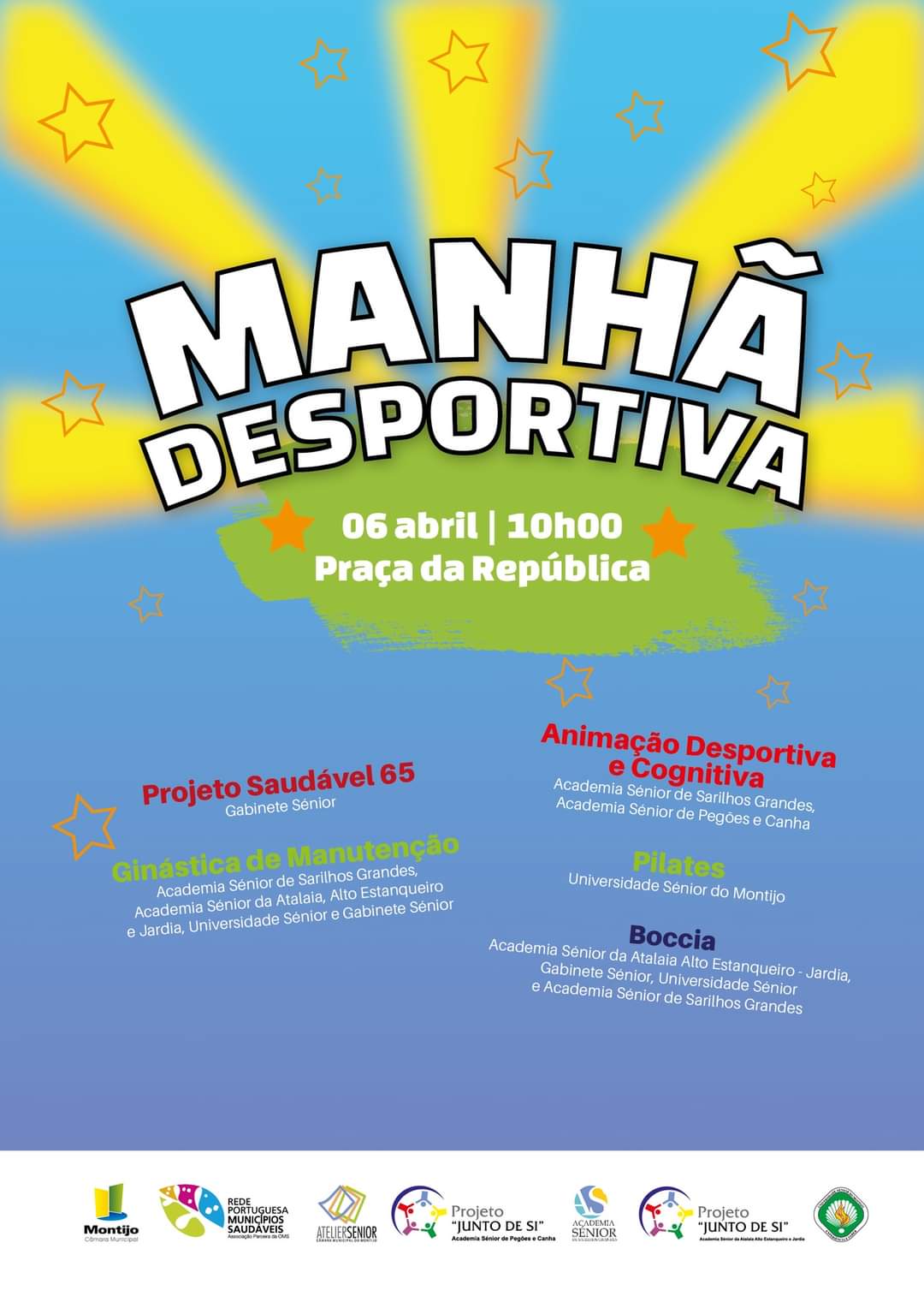 Cartaz Manh&atilde; Desportiva
