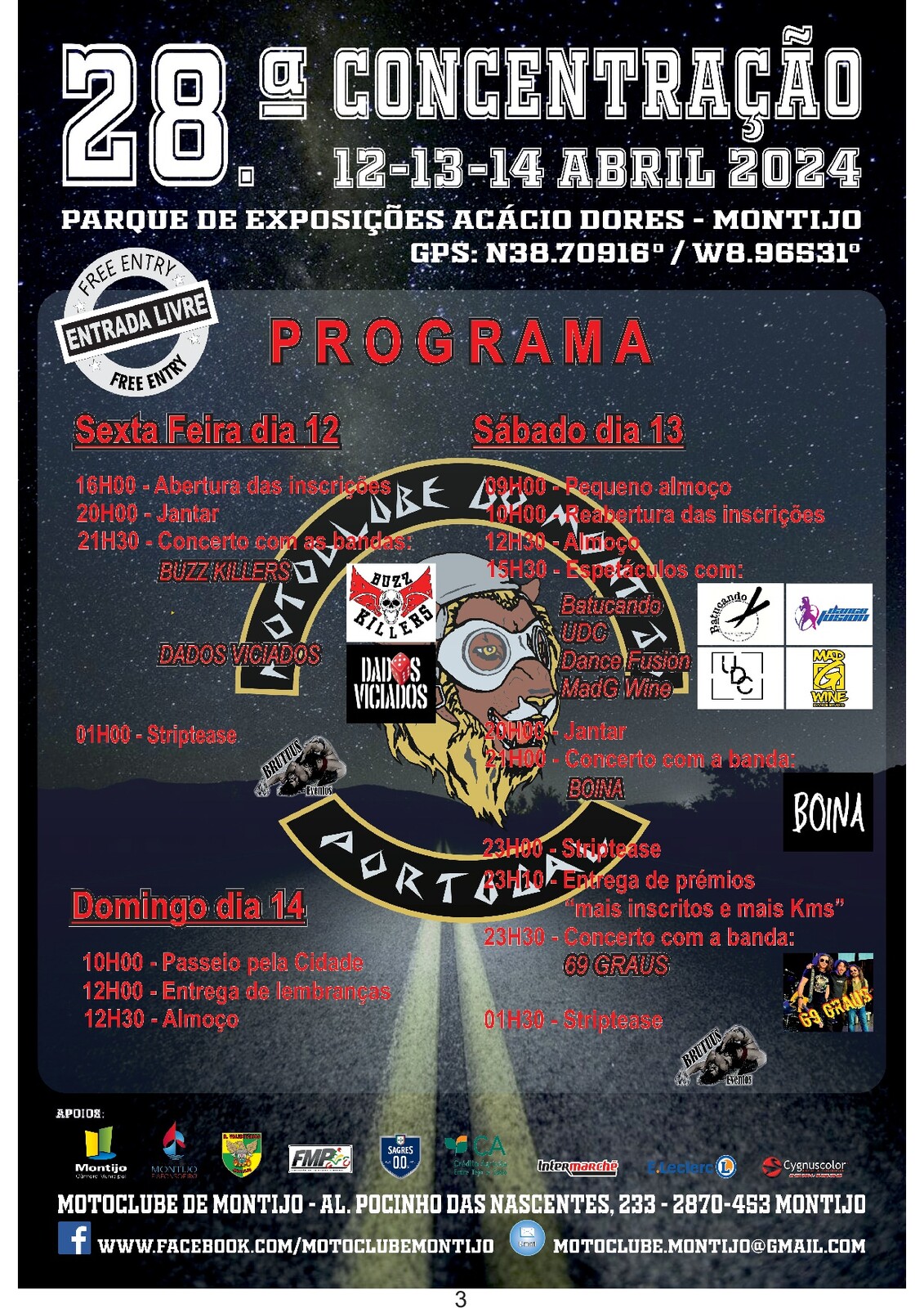Cartaz Motoclube