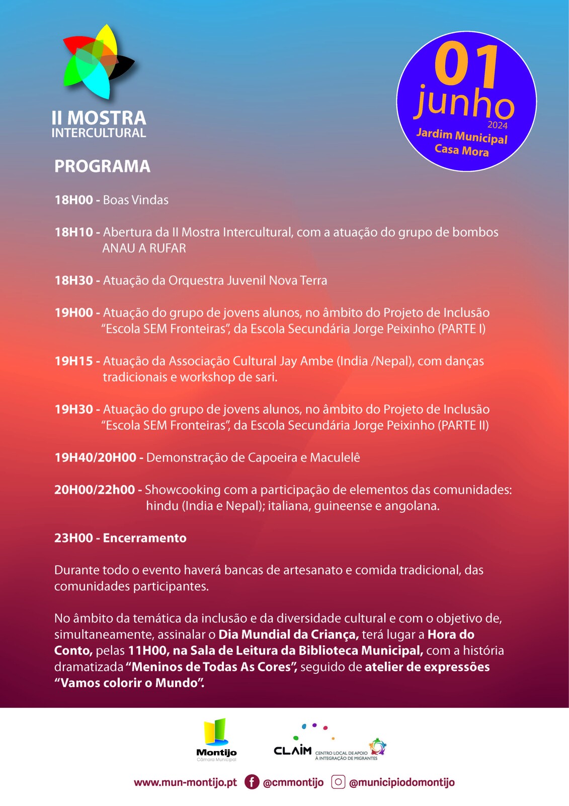 Programa II Mostra Intercultural 2