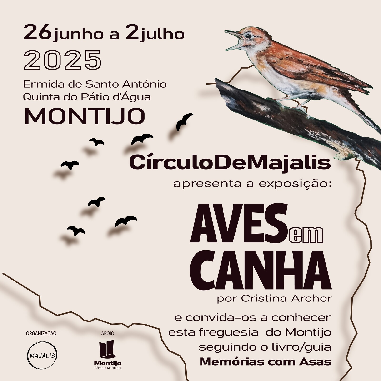 INSTAGRAM_1080X1080px_Aves em Canha_Exposi&ccedil;&atilde;o_Cristina Archer