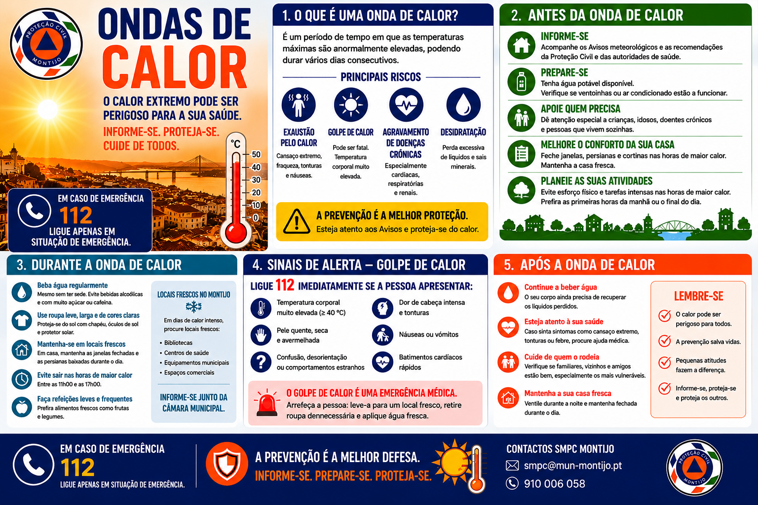 Folheto SMPC - Onda de Calor
