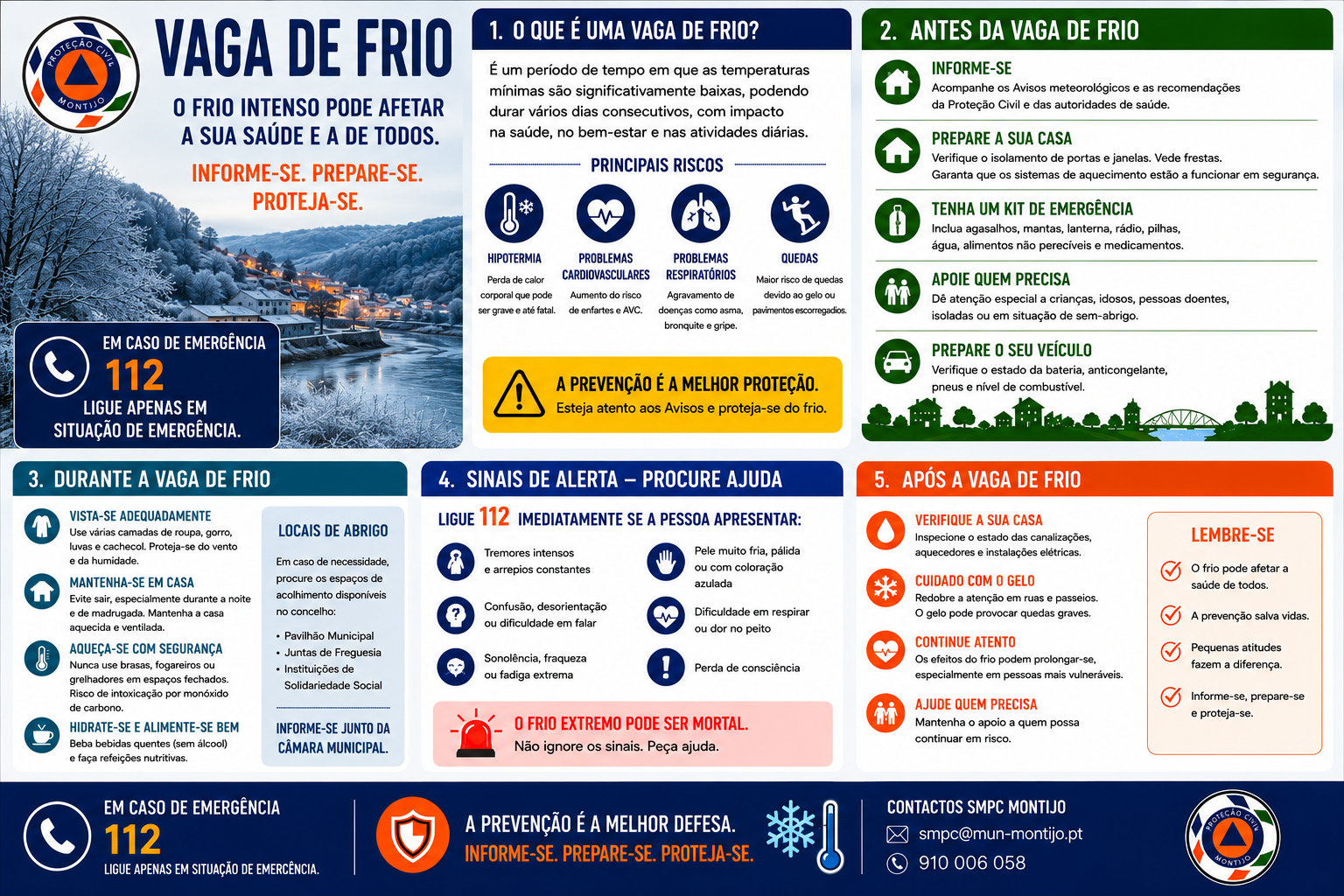Folheto SMPC - Vagas de Frio