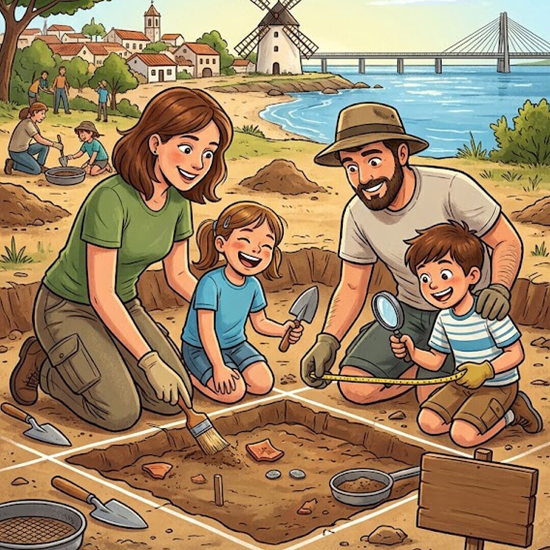 Pequenos Arque&oacute;logos- &Agrave; descoberta 1080x1080