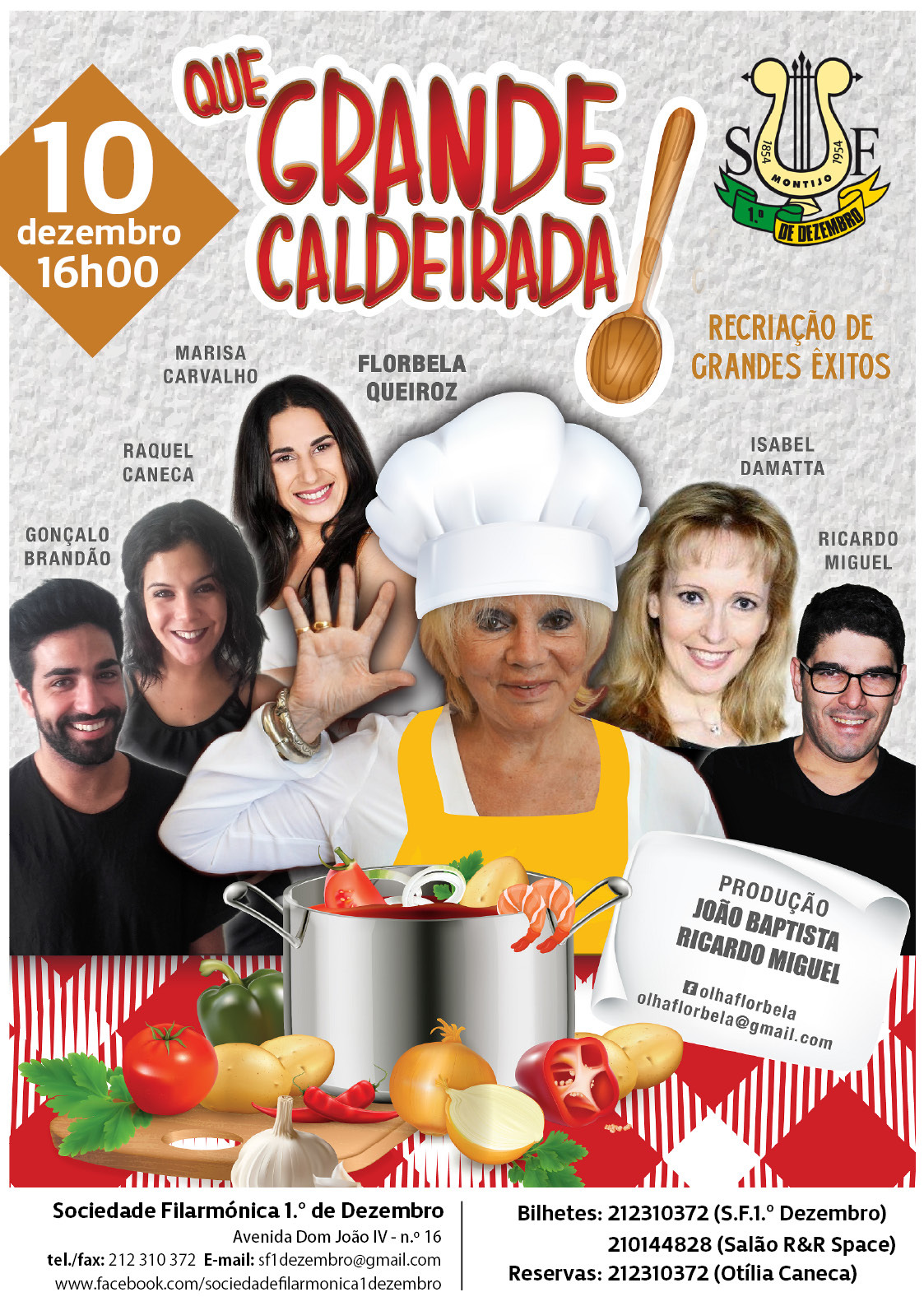 QUE GRANDE CALDEIRADA  dia 10 de dezembro