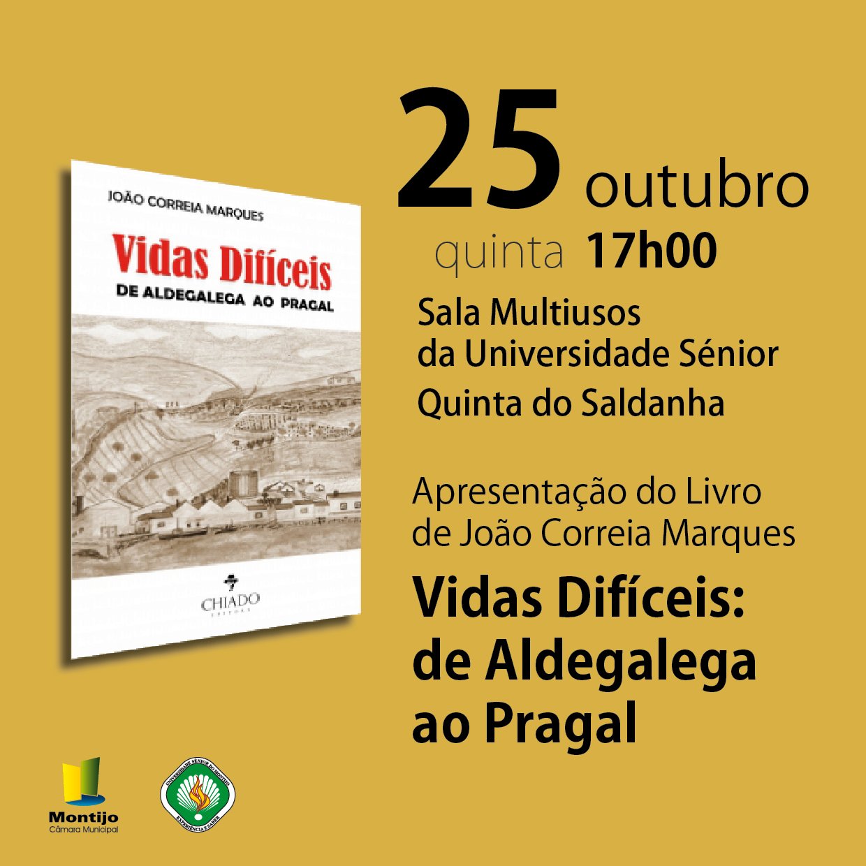 Apresenta&ccedil;&atilde;o do livro Vidas Dificeis_destaque