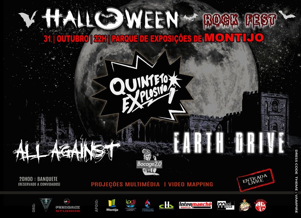 cartaz  HALLOWEEN ROCK FEST 2018