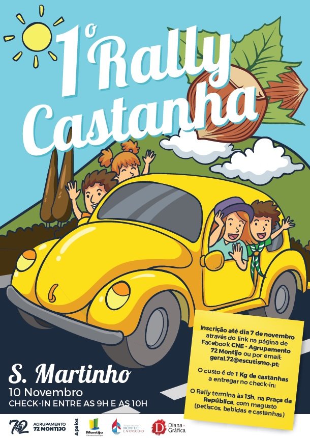rally castanha cartaz