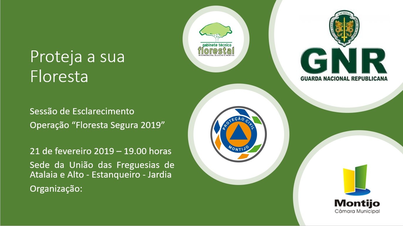 Sessão de Esclarecimento Operação Floresta Segura 2019