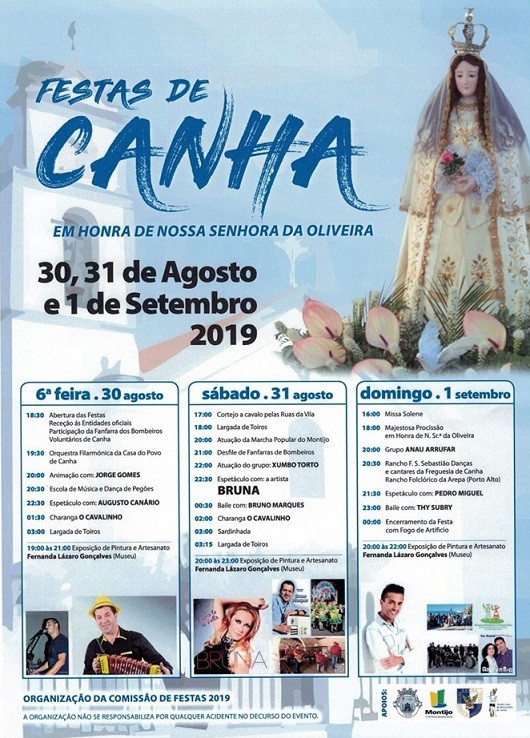 festas canha cartaz