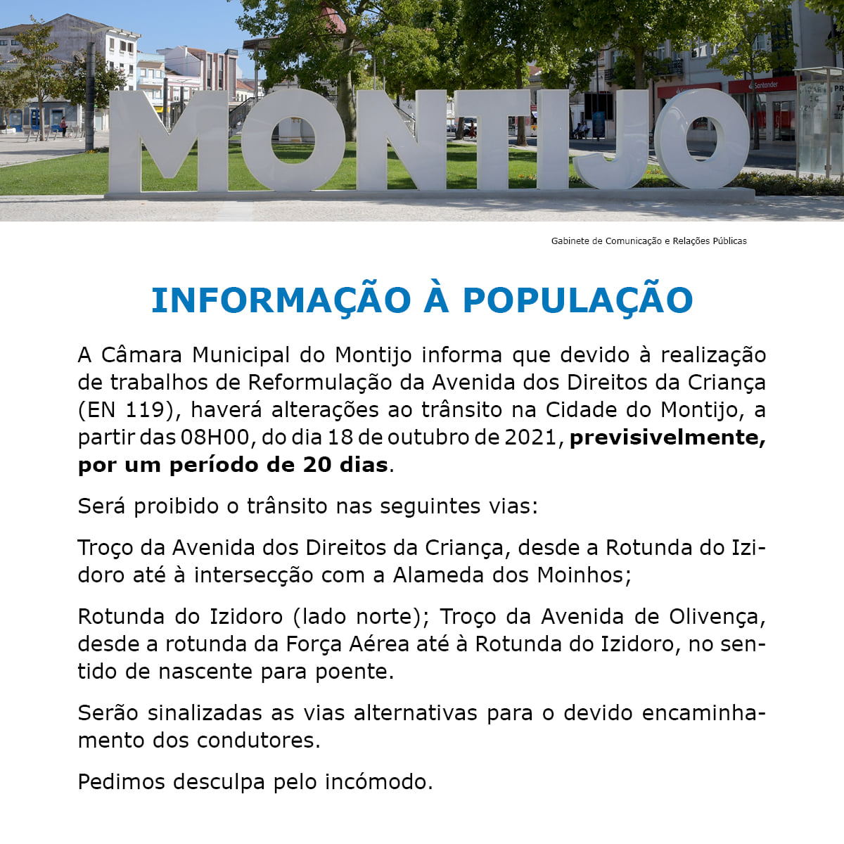 informa&ccedil;&atilde;o &agrave; popula&ccedil;&atilde;o